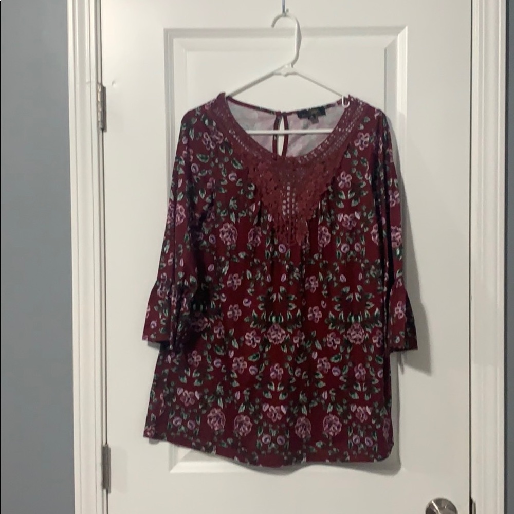Floral Suzanne Betro Tunic
